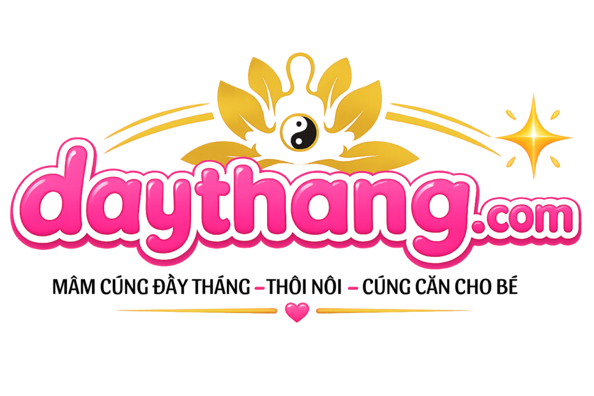 Mâm Cúng Đầy Tháng – Thôi Nôi – Cúng Căn TP.HCM | Trọn Gói, Giao Nhanh 2–4H