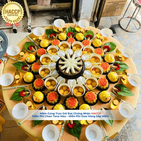 Mâm Cúng Đầy Tháng Bé Gái Trọn Gói