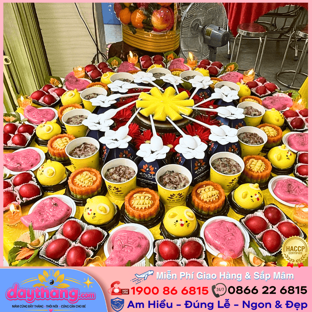 Mâm Cúng Thôi Nôi Bé Người Hoa Trọn Gói TP.HCM