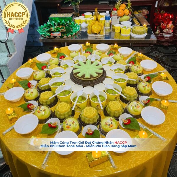 Mâm Cúng Đầy Tháng Bé Gái Trọn Gói TP.HCM