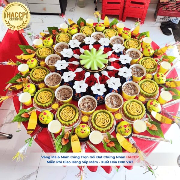 Alternative view of Mâm Cúng Căn Bé Trai Trọn Gói – Chuẩn Lễ