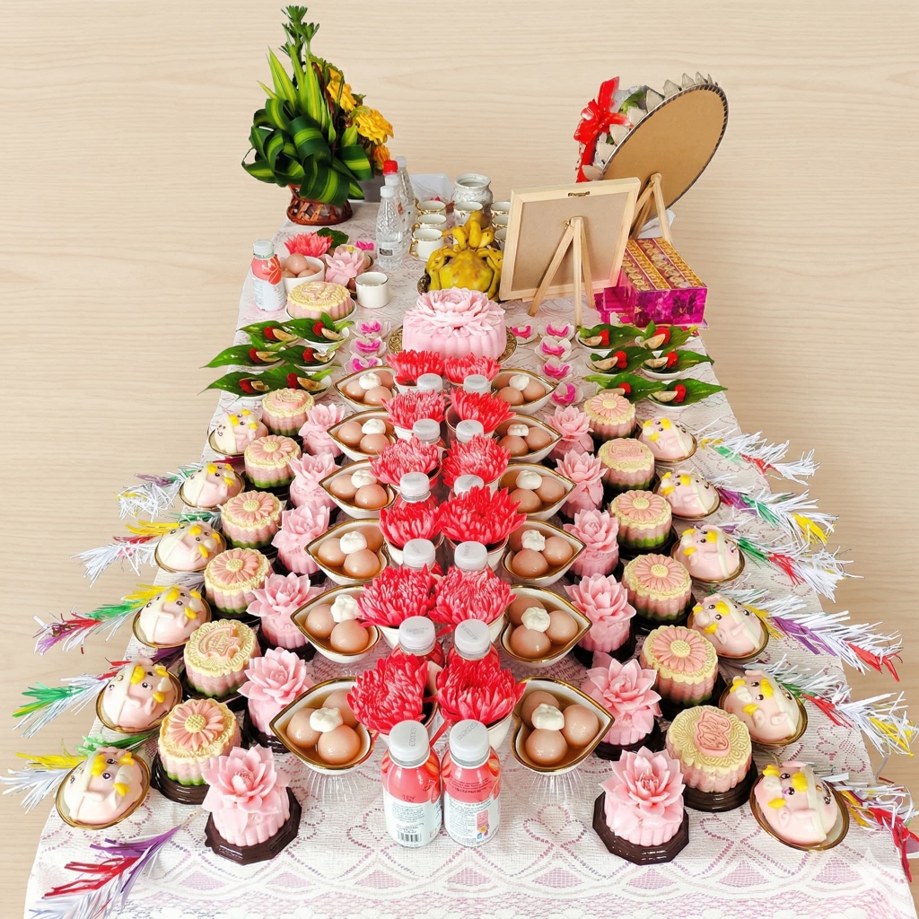 Mâm Cúng Căn Bé Gái Trọn Gói – Chuẩn Lễ - Ảnh 2