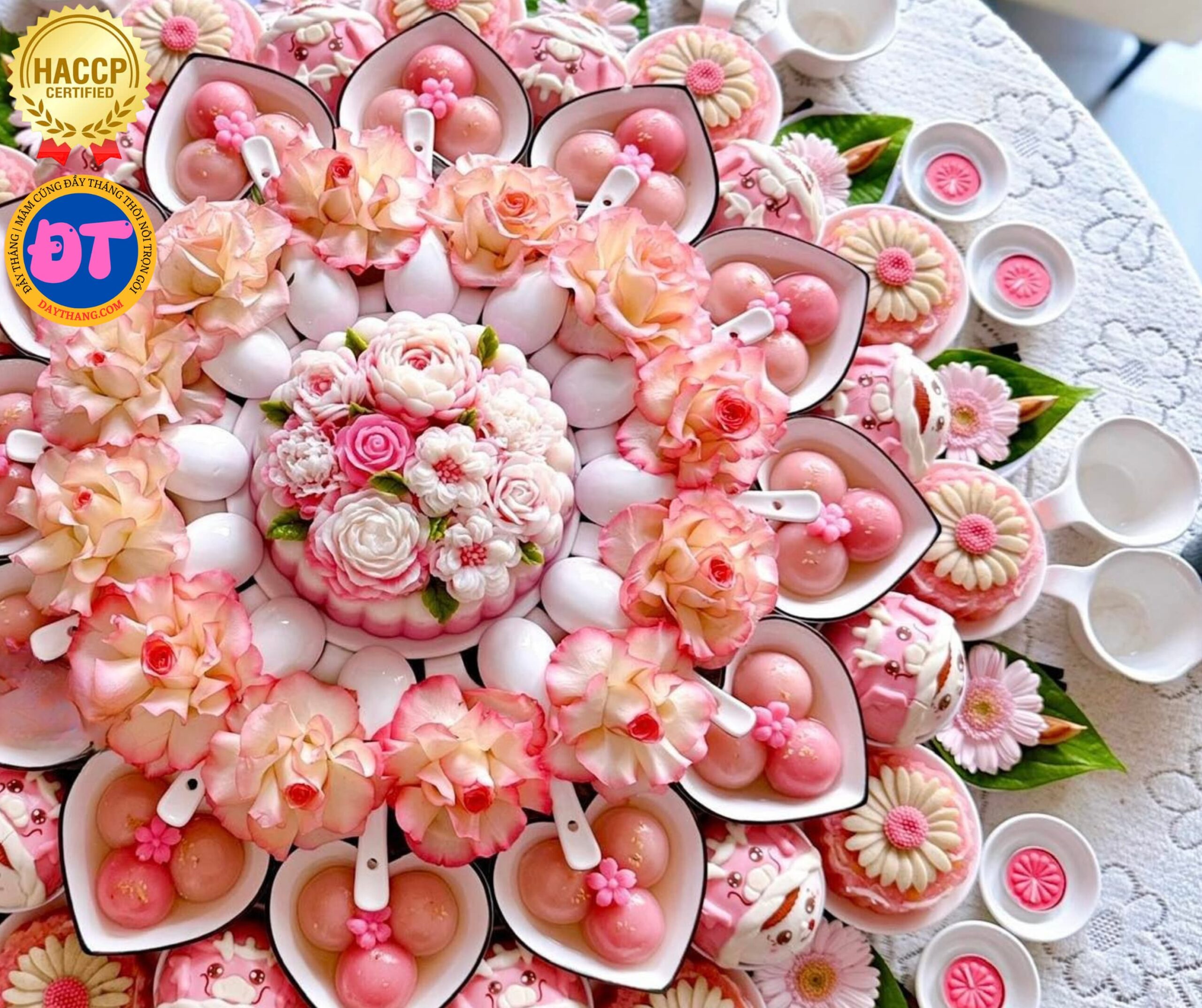 Mâm Cúng Đầy Tháng Bé Gái Trọn Gói