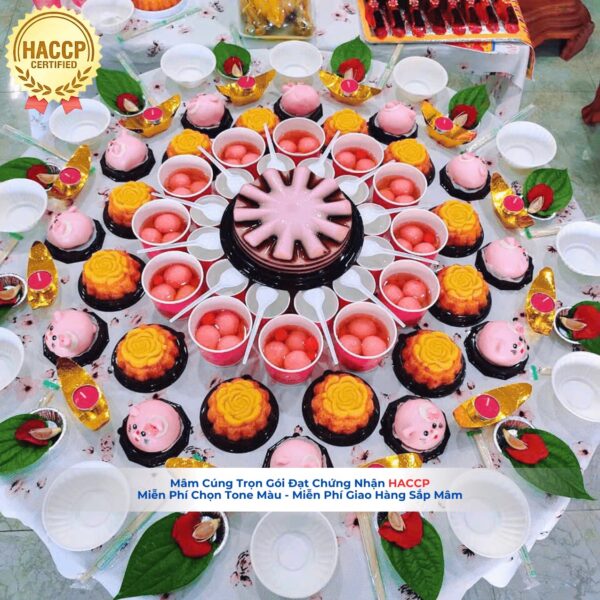 Mâm Cúng Thôi Nôi Bé Gái Trọn Gói