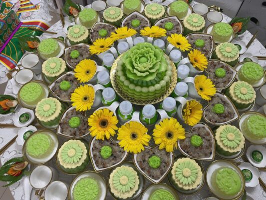 mâm cúng đầy tháng miền Nam đơn giản trọn gói