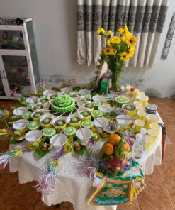 Mâm cúng căn bé trai cơ bản theo yêu cầu